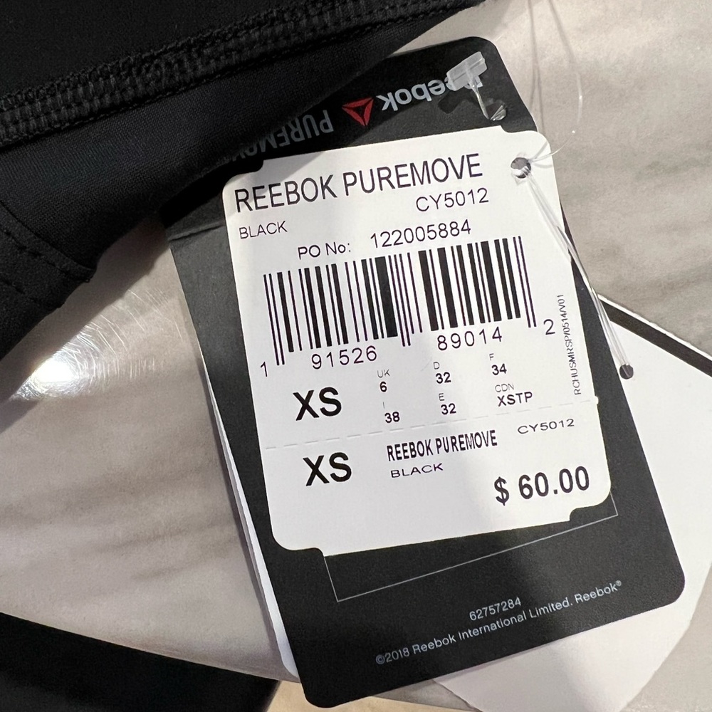 NWT Reebok Sports Bra Puremove - Picture 2 of 3